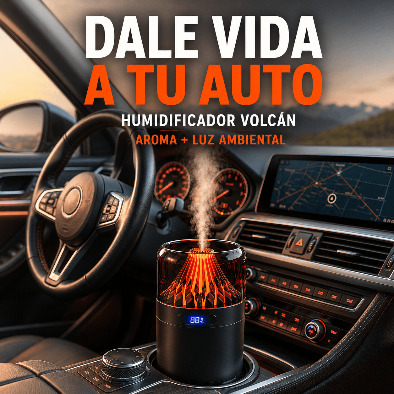 Humidificador– Aire Fresco en tu Auto