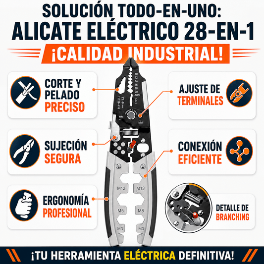 Pelacables Profesional 28 en 1