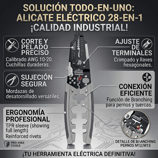 Pelacables Profesional 28 en 1