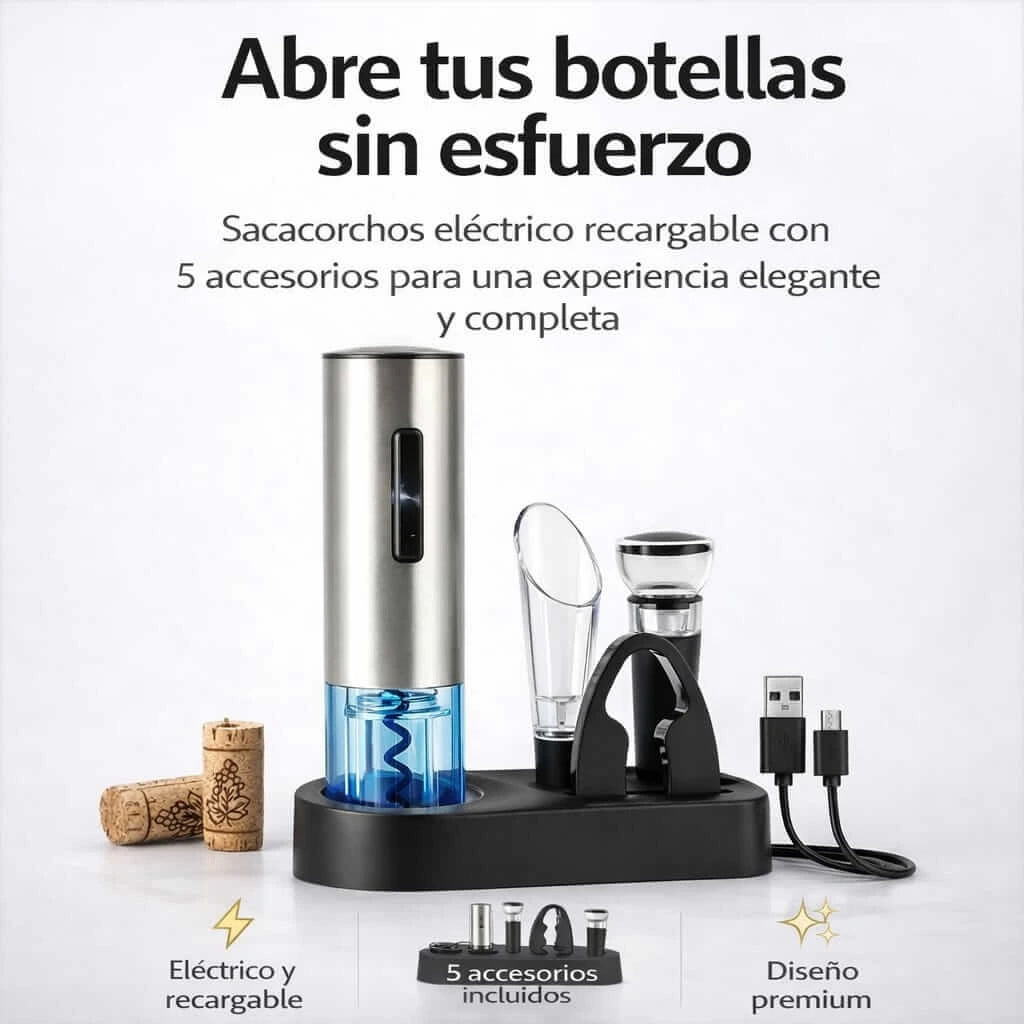 Abridor Eléctrico Premium 5 en 1